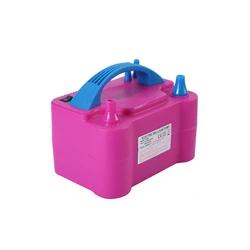 High Voltage Double Hole AC Inflatable Electric Balloon Pump - Portable Air Inflator with EU Plug - VDE 220-240V (European standard)