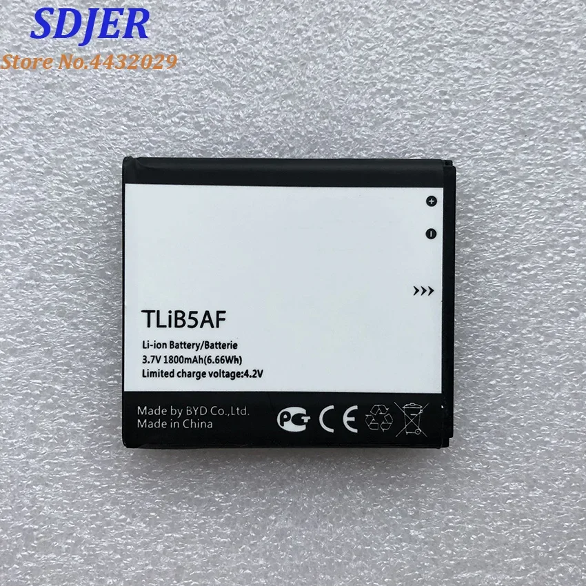 Batteria Del Telefono Originale Tlib5Af Per Alcatel One Touch Pop C5 Ot 5036 5036D 5037 5037D Batterie Agli Ioni Di Litio Di Ricambio 1800Mah