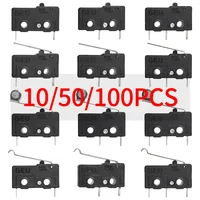 10/50/100PCS Micro Limit Switch with SPDT Snap Action - Safe, Eco-Friendly for Home Appliance On/Off Control 2