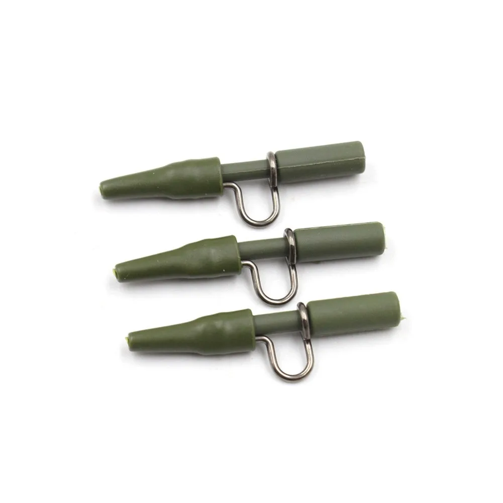 20pcs Quick Change Safety Lead Clip & Tail Rubbers Cone Carp