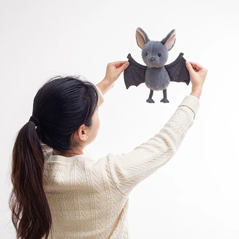 Hot Super Cute And Funny Halloween Bat Pig Doll Fun Plush Toy Dormitory New Funny Bat Plush Toy Ugly Cute Rag Doll Collection