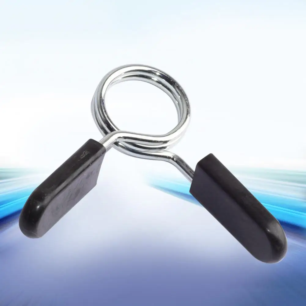 1 Pair Barbell Bar Clamps Clips Collars For Gym Weight Lifting