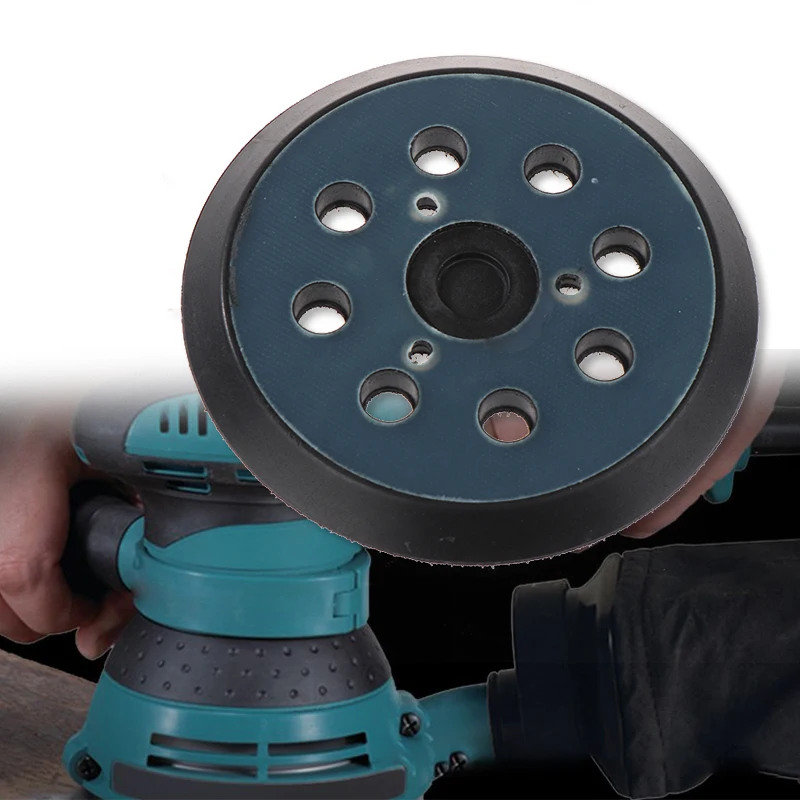 

8 Holes Basis For Orbit Sander Replacement For Bo5041 Mt922 Polishing Disc Sander Sticky Disc Sander Chassis 5 inches