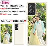 EiiMoo Custom Photo Case For Samsung Galaxy S26 S25 A57 A37 A07 A17 Plus Ultra Edge FE 5G DIY Image Silicone Glass Plastic Cover 6