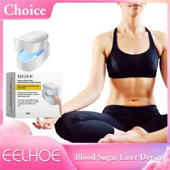 Blood Sugar Level Meter Relieve Sugar Blood Painless Glucose Meter Without Puncture Blood Glucose Meter for Diabetes Body Care