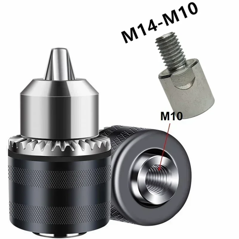 8pcs collet chuck adapter Convert 125 Grinder Conversion To 100 Angle Hand M14 Socket Chuck Quick Electric Change M10 Adapter Type Drill Collet