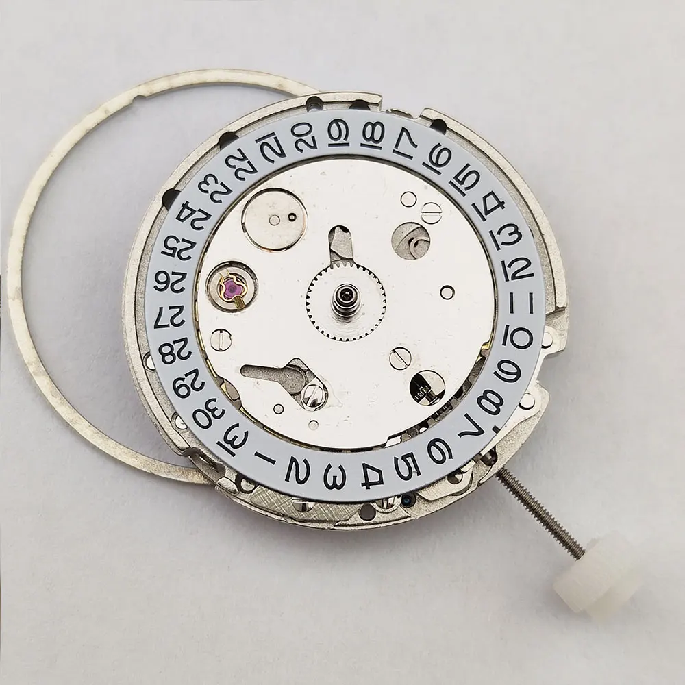 

Watch Accessory Brand New Pearl 2813 8205 Movement Single Calendar Automatic Mechanical Movement Red Wheel