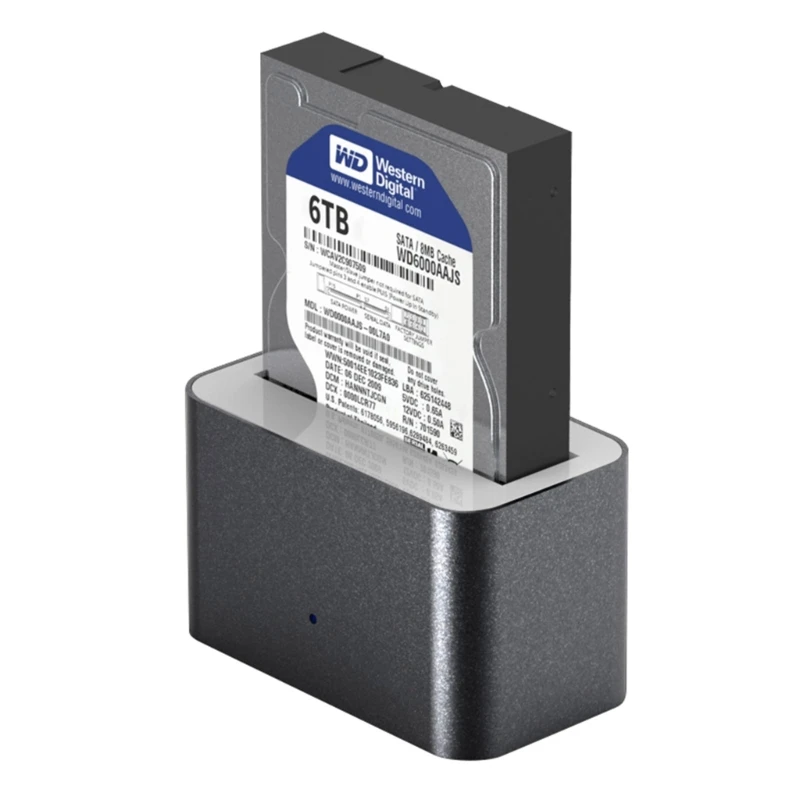 Dock Station In Alluminio Custodia Per Hard Disk Da 2.5 "3.5''-Supporto Per Hdd Usb3.0 Docking Station Per Hdd Esterno 3.5