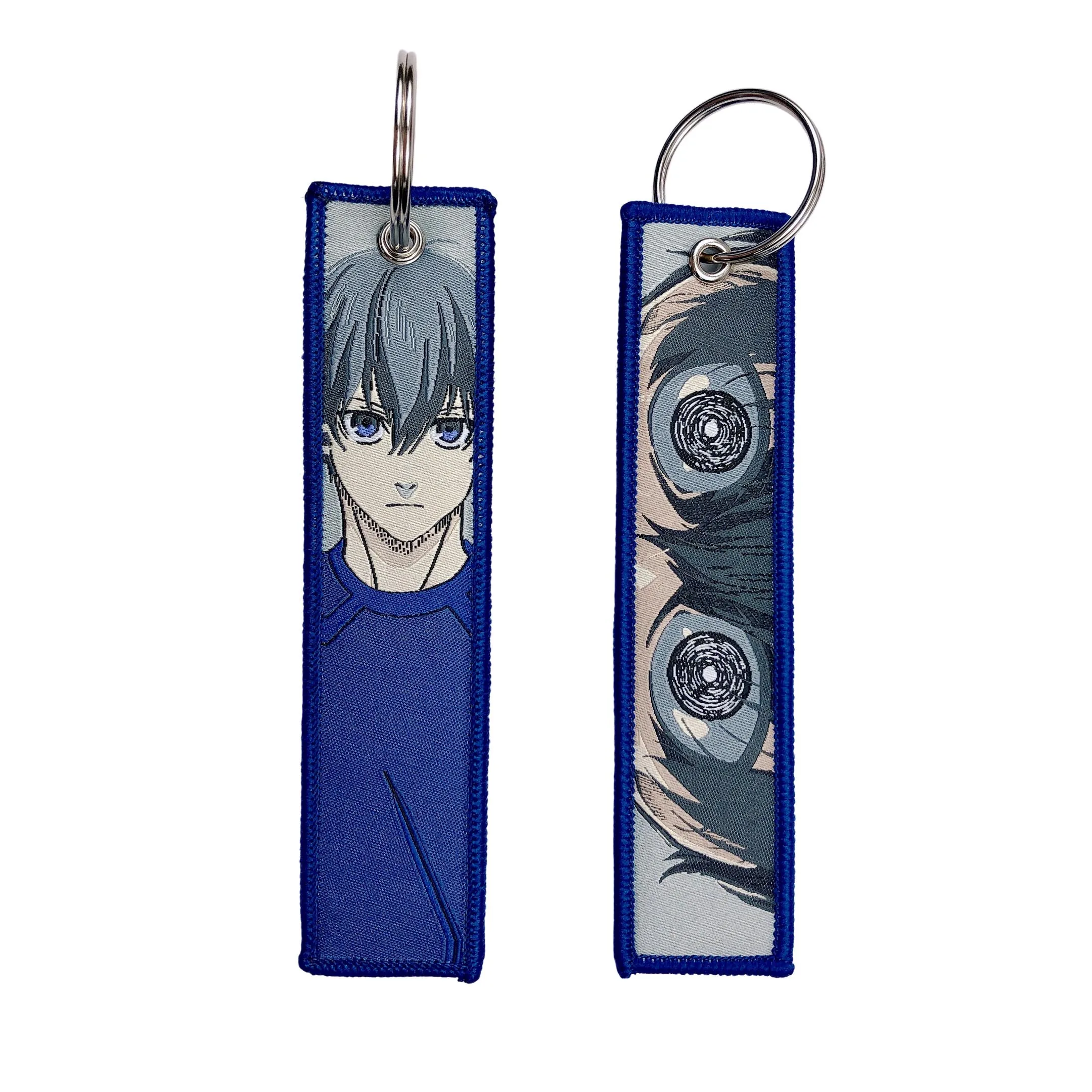 Stickerei Cool Eagle Schnabel Schlüsselbund Lanyard Anime Manga Serie Abzeichen Halter USB Anhänger Tragbare Schlüssel Lanyard Zubehör – Detail 13