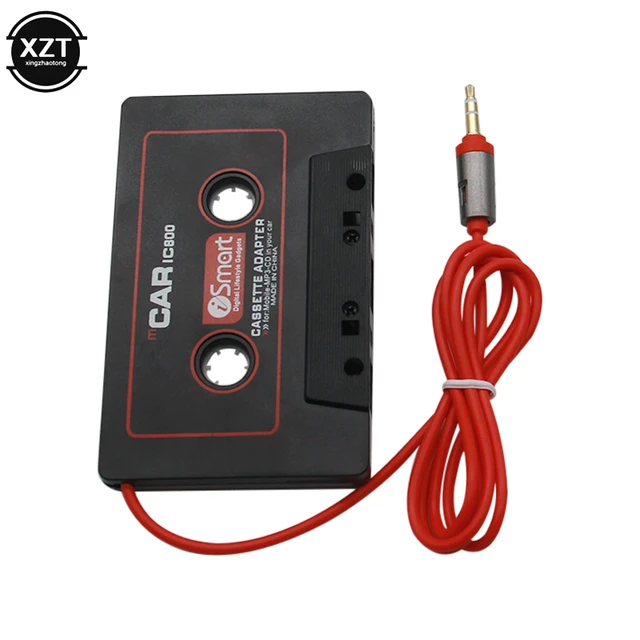 Adaptateur de Cassette pour voiture, 3.5mm, convertisseur de