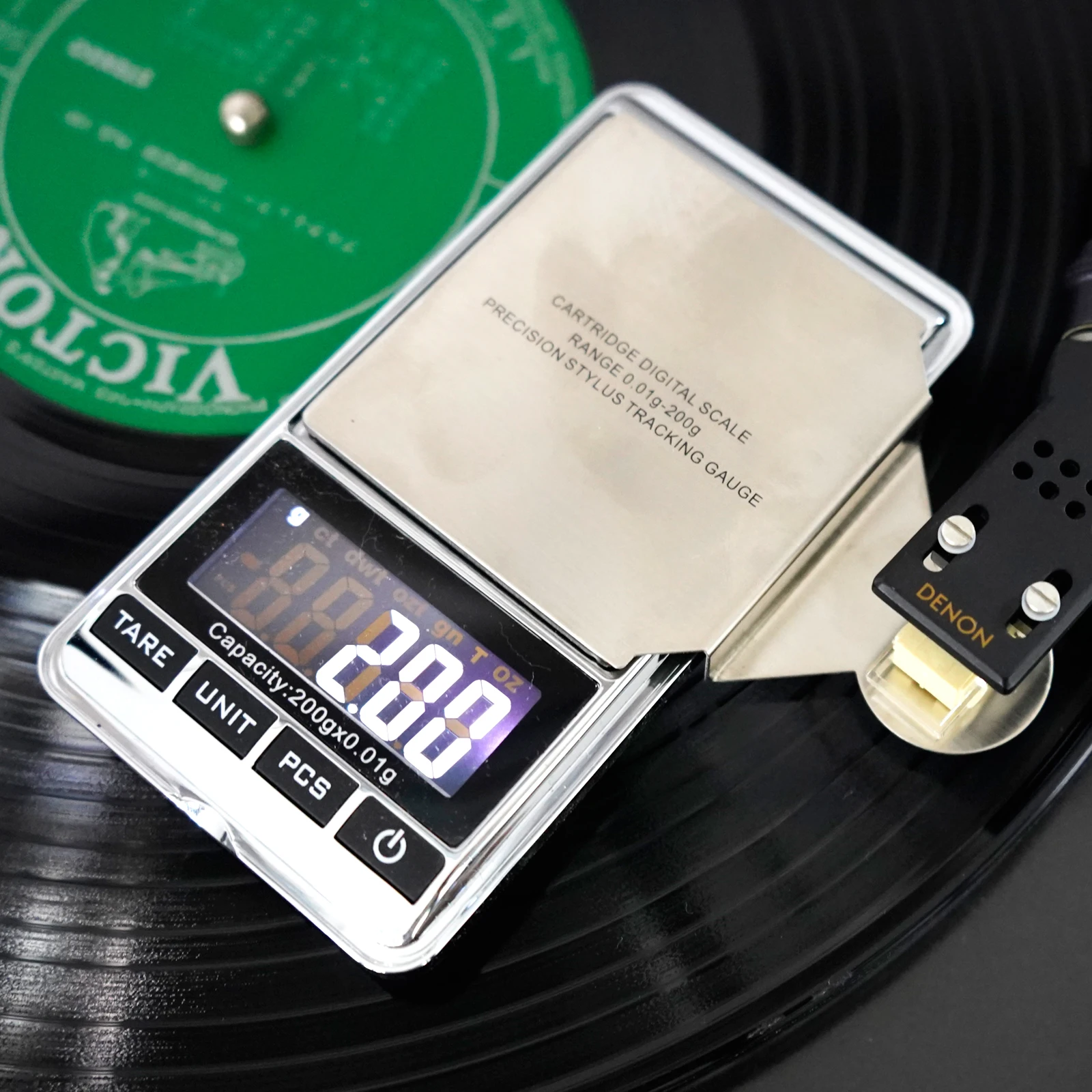 ポータブルプレーヤー Ortofon DS-1 Cartridge Digital Scale Ortofon DS-1 Stylus Force Gauge from Needle Doctor