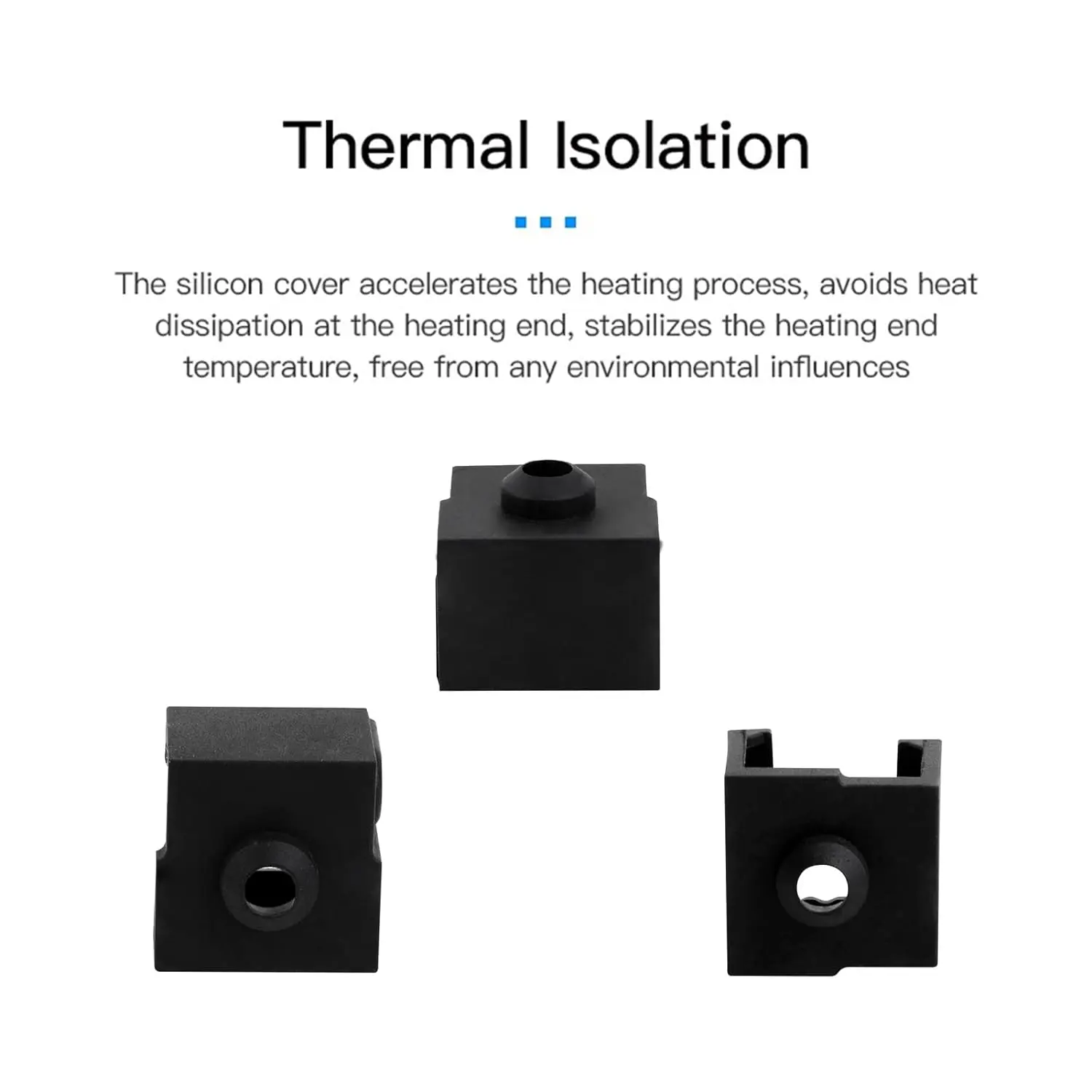 Creality Ender 3 V3 SE 실리콘 양말 및 노즐, Ender 5 S1, Ender 7 3D 프린터용 실리콘 커버 및 고속 M6 노즐