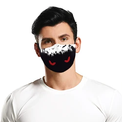 Plant Animal Simple Printingface Printing Dust and Haze Masks Comfort Adjustable Halloween Costume Mask Party Daily Use