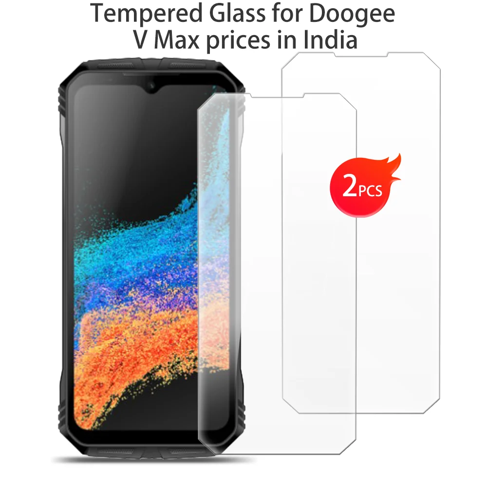 Per Doogee V Max Vetro Temperato Protettivo Su Doogee V Max Pellicola Protettiva Per Schermo Da 6.58 Pollici Per Smartphone