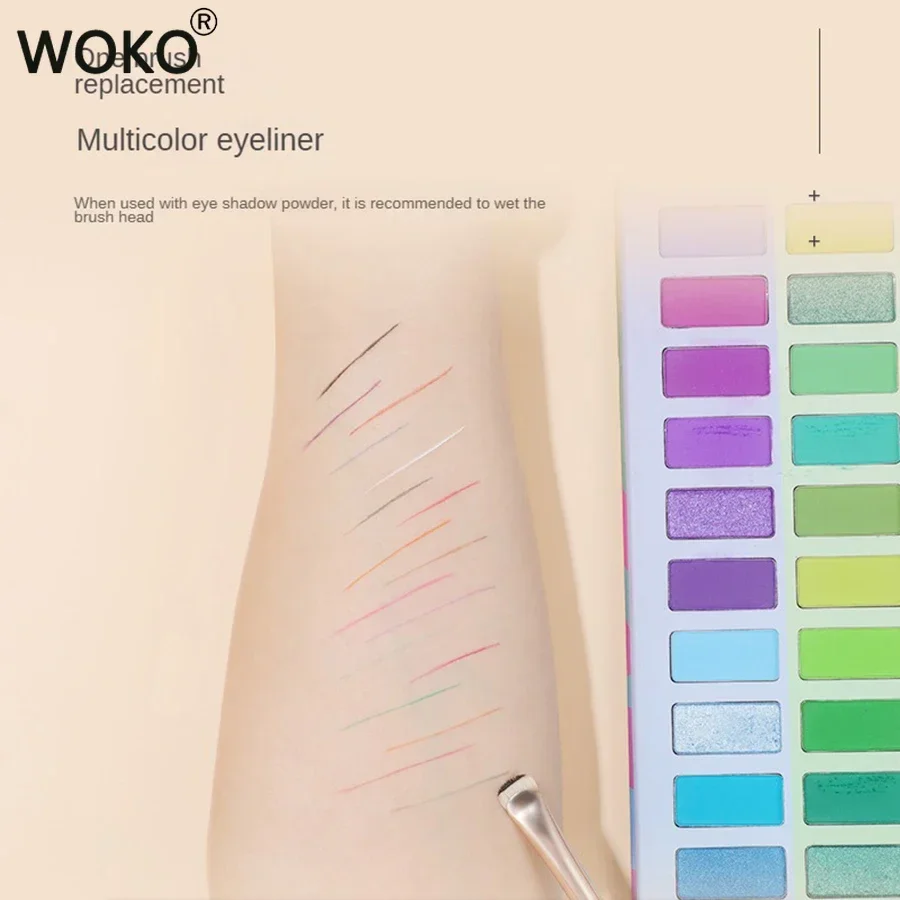 Makeup Brush Crescent Eyeliner Brush Draw Eyeliner Eyeband Contour Makeup Tools Upgrade half round Crescent Blade Eye liner Makeup Brush Thin