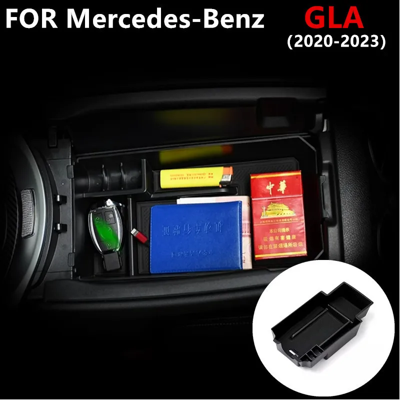 

Car armrest box organizer Central storage box box for storing objects For Mercedes Benz GLA 2020-2023 Auto Accessories