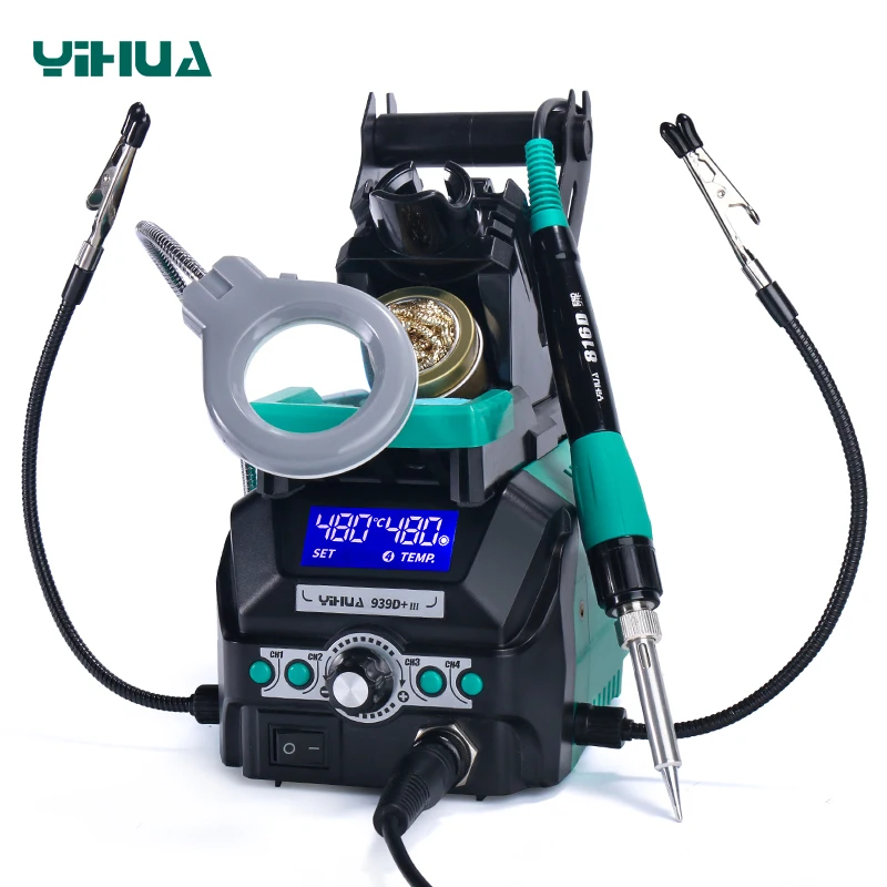 Kit Fer à Souder Avec Afficheur LCD YIHUA-928D