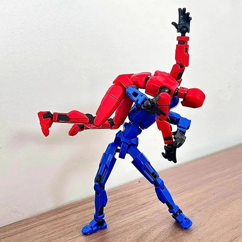 Action Figure 10 Action Figure Shapeshift Robot Mannequin Character and 3D Printed Multi-Jointed Movable Figure Toys gifts for kids