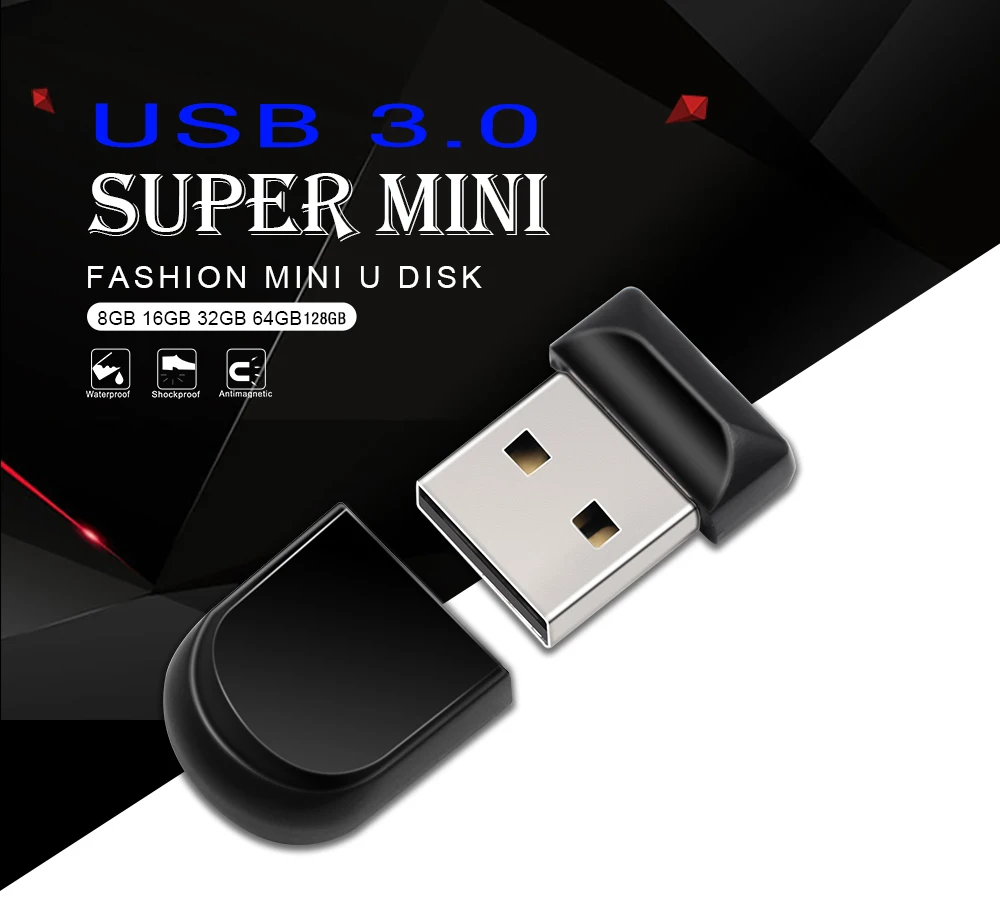 USB Flash Drive High Speed 3.0 Mini Flash Pendrive 128GB 64GB 32GB 16GB 8GB Cle USB 3.0 Stick Pen Drive 8GB 16GB 32GB 64GB 128GB