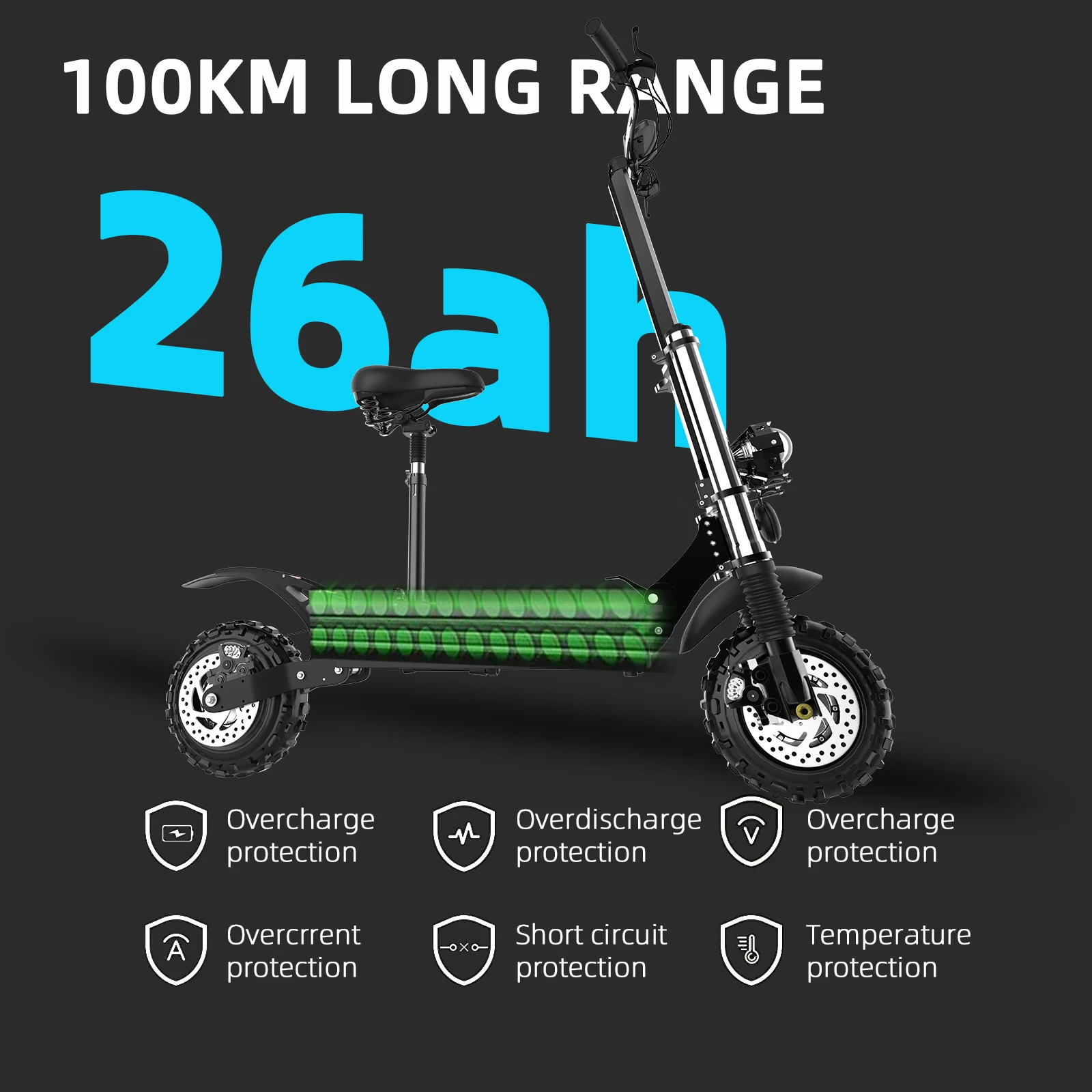 5600W Dual Motor Electric Scooter 80KM/H E Scooter Hydraulic Suspension Foldable Electric Scooters Adults trotinette &eacute;lectrique