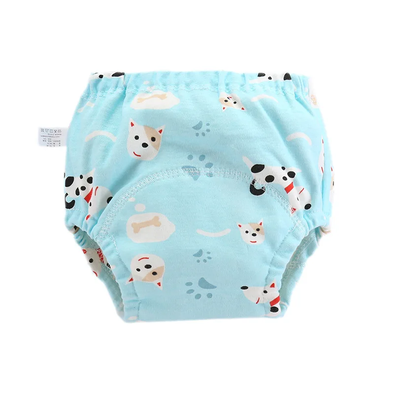 

Baby Cloth Diapers Reusable Nappies Washable Infants Children Cotton Training Pants Panties