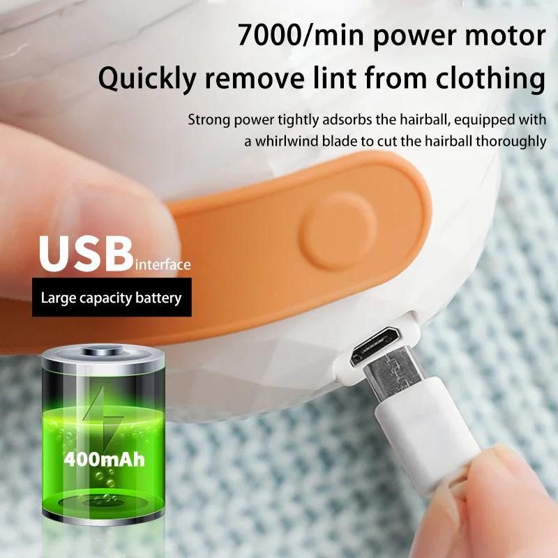 Xiaomi Lint Remover Clothes Shaver Electric Portable Hair Ball Bud Trimmer Machine Fabric Fuzz Shaver Home Pellet Lint Remover 3