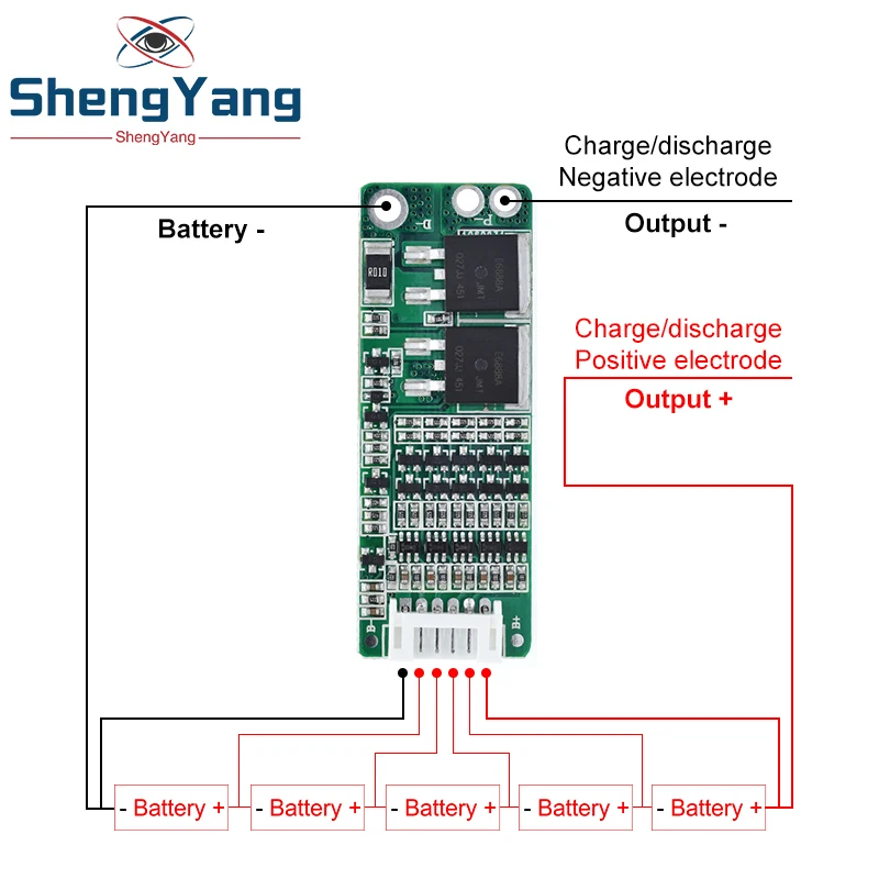 TZT 1/2/5PCS 5S 15A Li-Ion Lithium Batterie BMS 18650 Ladegerät Schutz Bord 18V 21V Zelle Schutz Schaltung