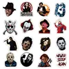 50PCS Black Friday Thriller Horror Character Graffiti Laptop Luggage Skateboard Guitar Waterproof Sticker 6