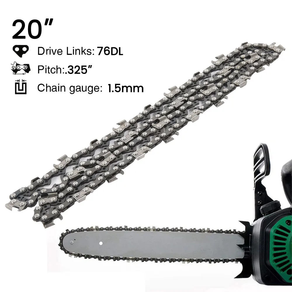Alloy Steel 20 Inch Chainsaw Chain for Heavy Duty Lumber Cutting