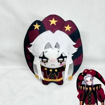 Gioco The Freak Circus Pierrot Cosplay Doll Peluche ripiene Figura di cotone Bambole Peluche morbidi Accessori di carnevale Halloween Prop