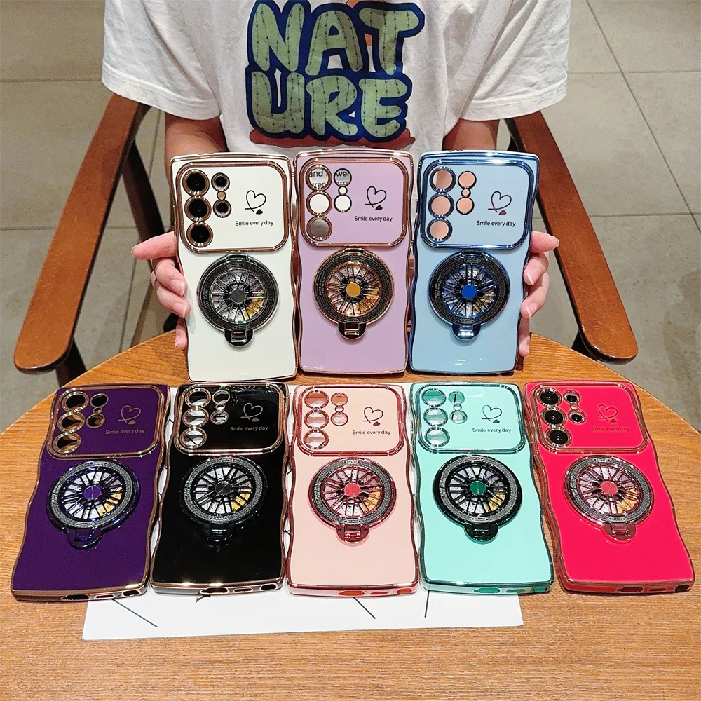 Gyroscope Rotating Bracket Wave Frame Case Cover