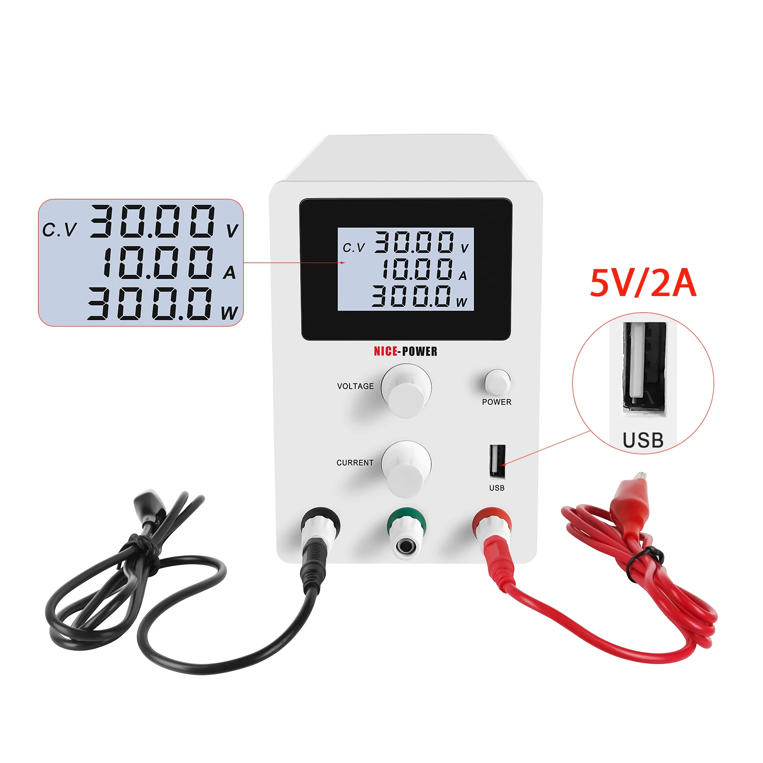 Стабилизаторы с ЖК-дисплеем, 30 В, 10 А, 60 В, 5 А