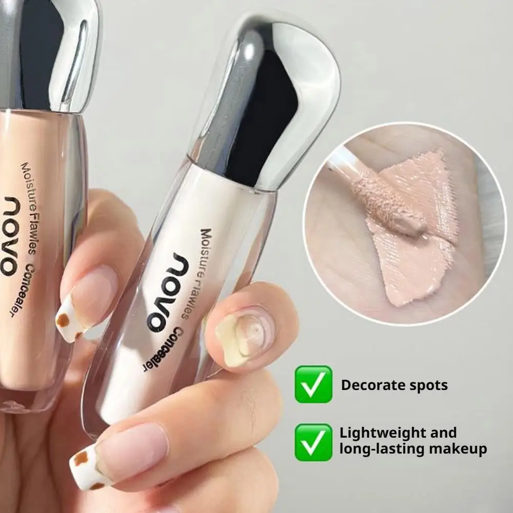 Liquid Concealer Cream Waterproof Matte Full Coverage For Face_voghion.com