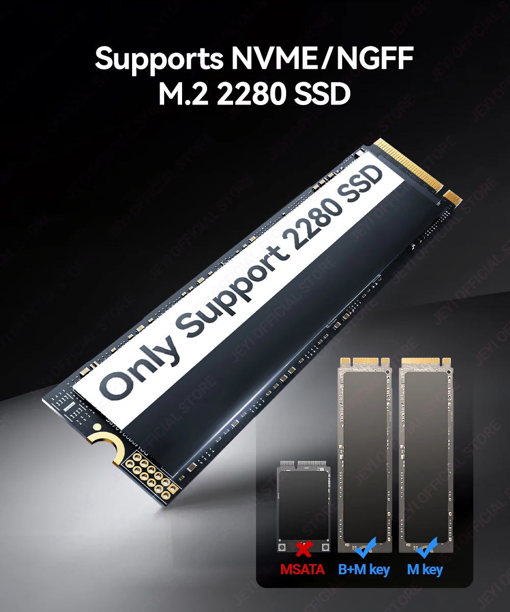 JEYI M.2 SSD Aluminiumlegierung, ultradünn, 6 mm Kühlkörper, 237 W/(M·K), hohe Wärmeleitfähigkeit, geeignet für PC/PS5/Laptop/ITX – Detail 7
