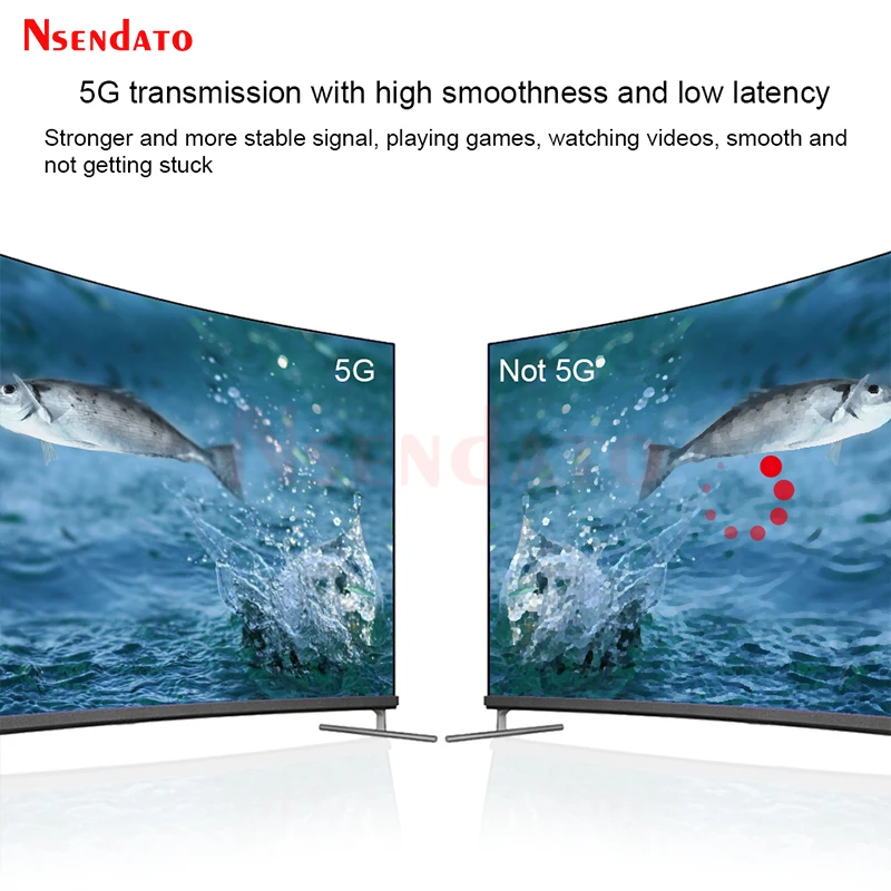 30M USB C HDMI Wireless Video Transmitter And Receiver Kit HDMI Home Audio TV Stick Full HD Extender Display Dongle For PC