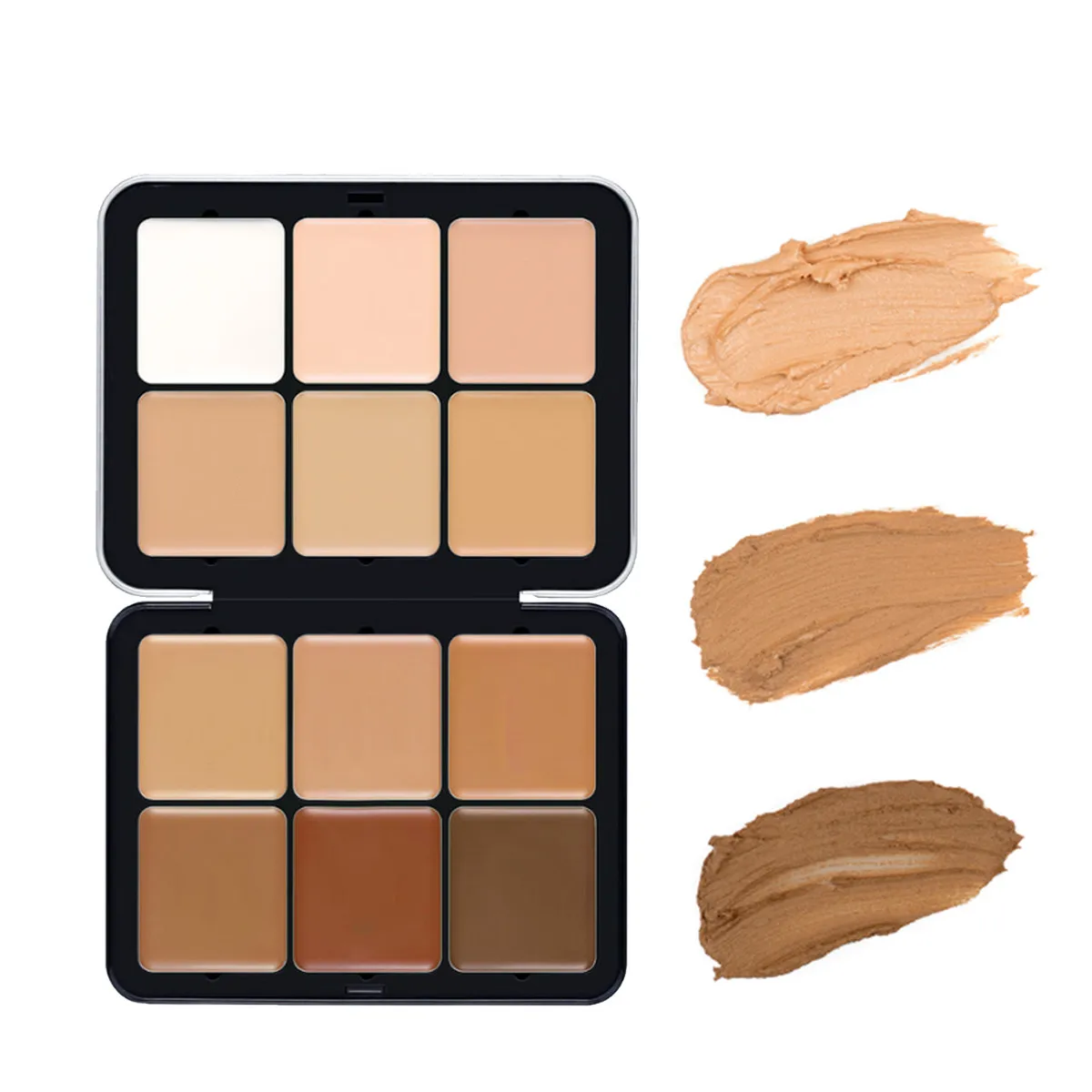 12 Shades Concealer Palette Private Label Contour Makeup Cream Foundation  Face Brightening Make up Kit Wholesale Bulk Business - AliExpress