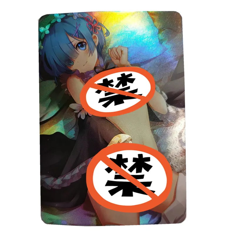 

Diy Self Made 1PCS Goddess Story New Rem Kawaii Swimsuit Collection Card Acg Collection Card Gift Toy