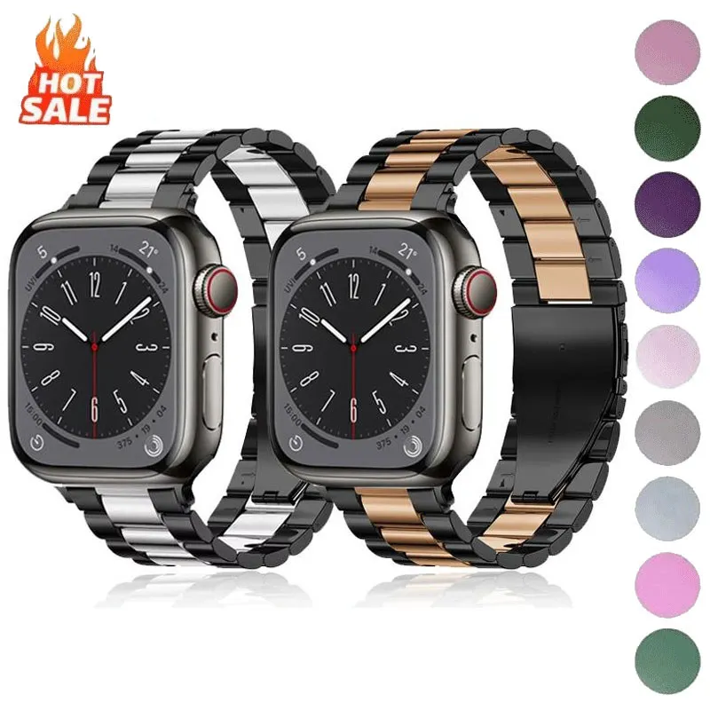 Stainless Steel Metal Bracelet Watch Strap
