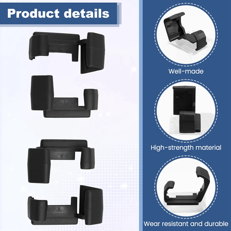 Car Seat Cover Guide Slide Plug 4PCS For VW ID.4X