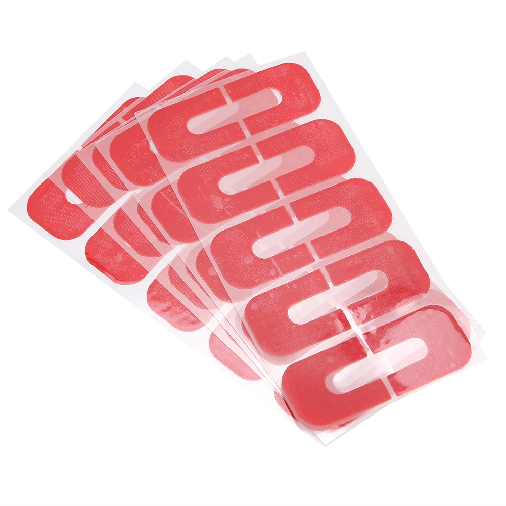 50Pcs U 모양 껍질 벗기기 네일 테이프 피부 장벽 유출 방지 스티커 네일 아트 보호기 커버 네일 스티커 네일 아트 매니큐어 도구
