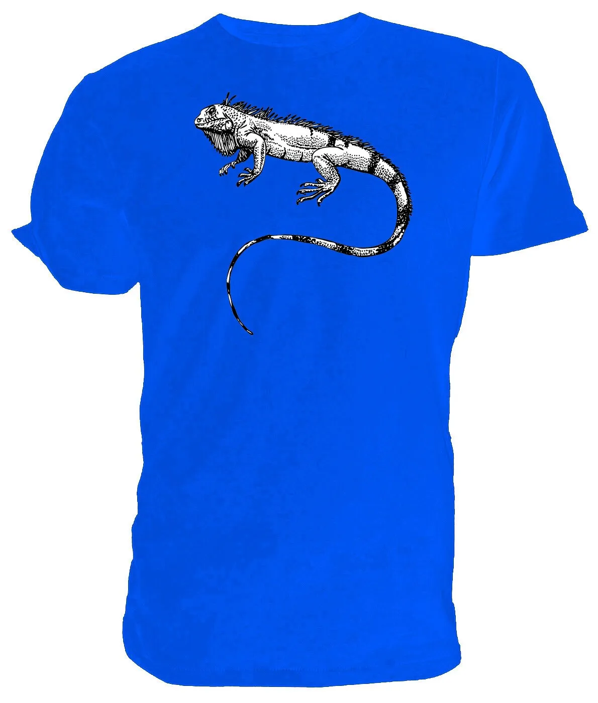 Maglietta Iguana Scelta Di Taglie E Colori In Bianco E Nero