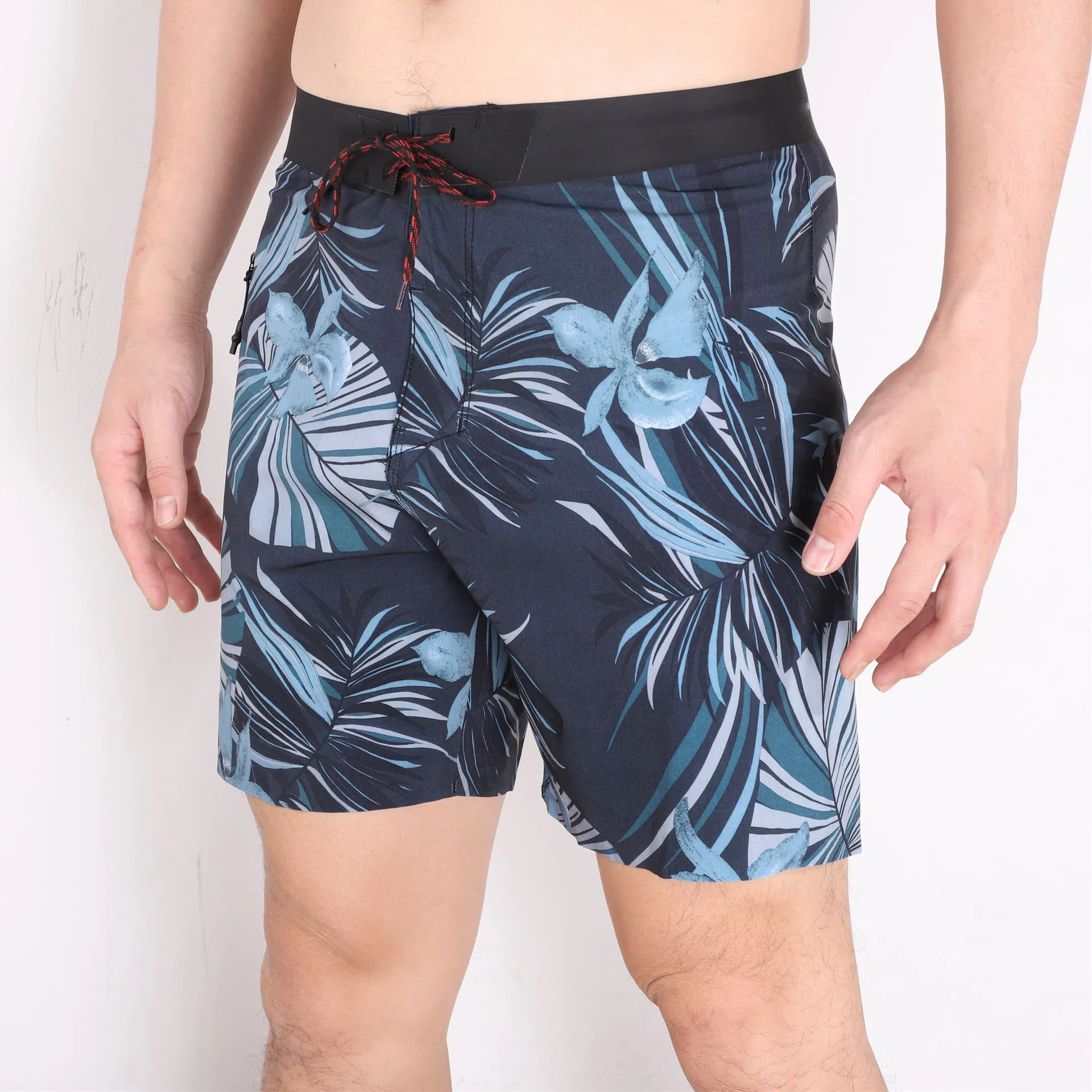 New Fashion Upgrade Brand Beach Shorts For Men Bermuda Shorts Waterproof Quick-drying Swimwear Casual Diving Surfing Boardshorts 6