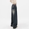 Harajuku Y2K Loose Jeans Women's Streetwear Retro Fashion High Waisted Pants High Street Loose Wide Leg Denim Pants Women 4