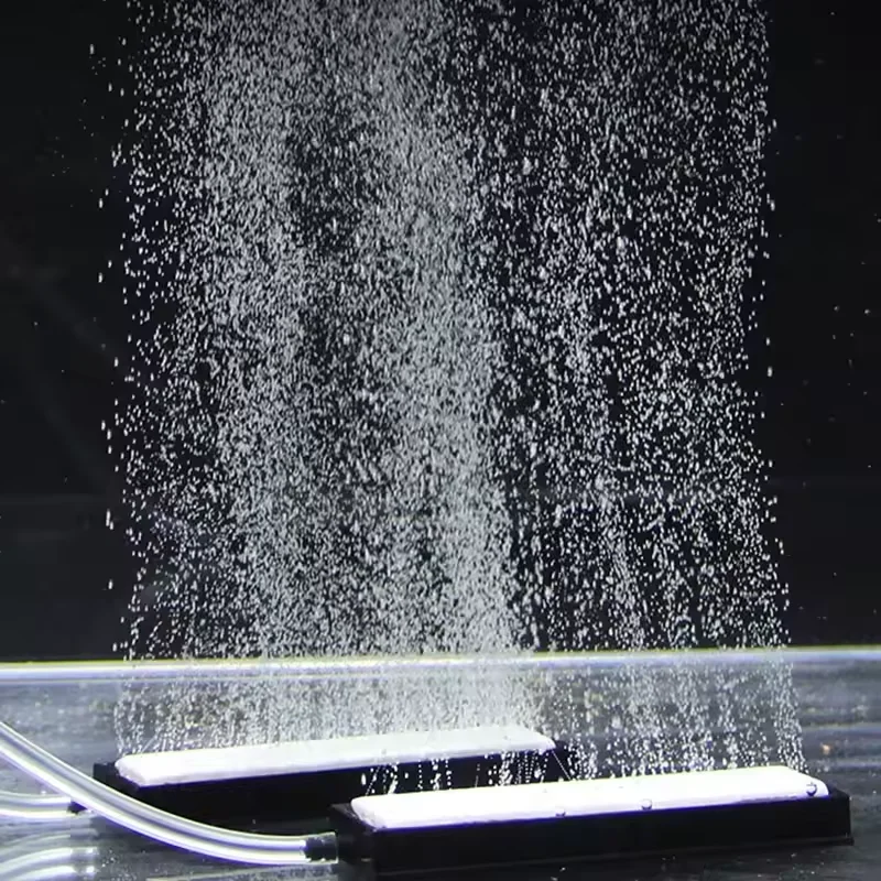 Aquarium Nano Bubble Stone, Fish Tank Silent Air Purifier, Aquarium Oxygenation Diffuser, Aquaculture Fish Tank Accessories
