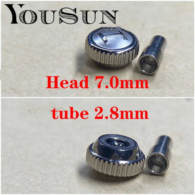 Per Hamilton Railway Watch Head Handle Crown Accessorio Da 7.0Mm