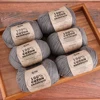 6pcs Cotton Soft Breathable Yarn Thread Set-Perfect for Hand Knitting, Crocheting, Weaving Hats, Scarves, Dolls, Bags, Sweaters 5