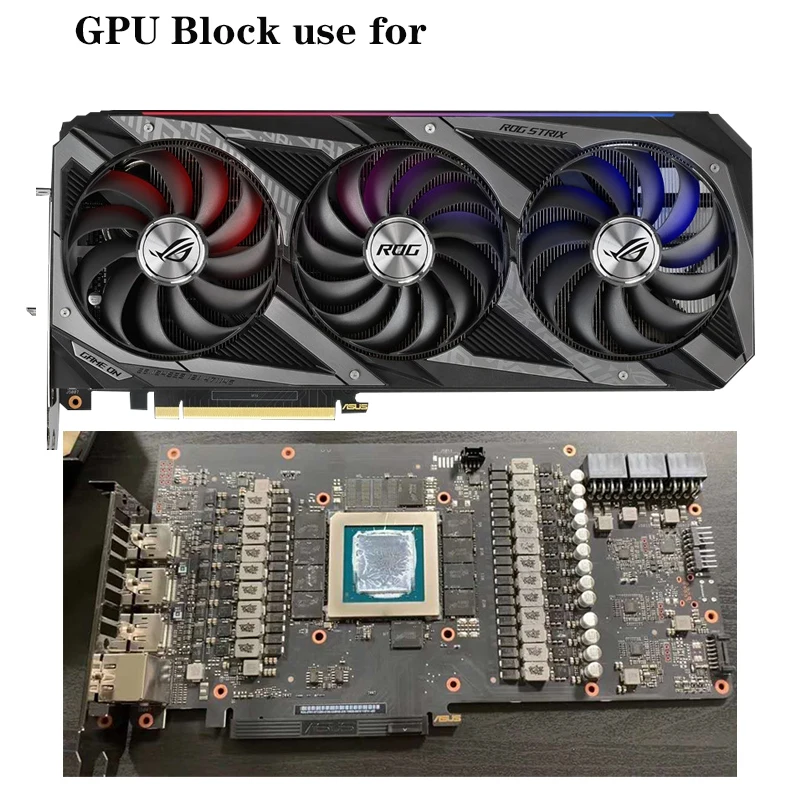 Bykski Water Block Use for ASUS RTX 3090 /3080 Strix GPU