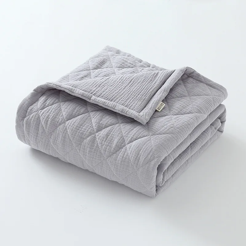 Baby Quilt Spring Cotton Soft Skin-friendly Breathable Kid Sleeping Cover Blanket Student Dormitory Quilt Cartoon Baby Bedding