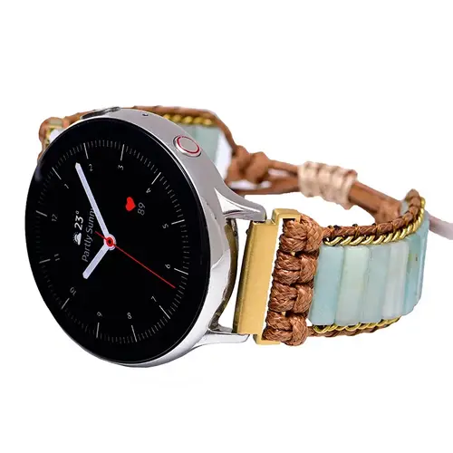 22mm 20mm Nylon Strap For Samsung Galaxy Watch 6/5/4/3 Huawei Watch 4/GT4-3-2 Pro Bohemian Braided Bracelet Amazfit GTR/GTS Band - Image 3