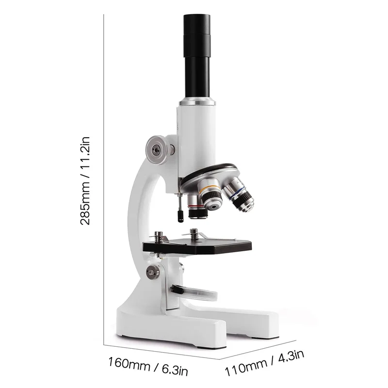 Digital Microscope 64X-2400X Monocular Optical Elementary School